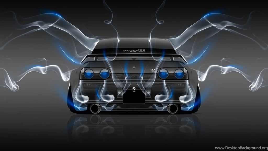 Nissan Skyline GTR R32 JDM Back Smoke Car 2014 « El Tony