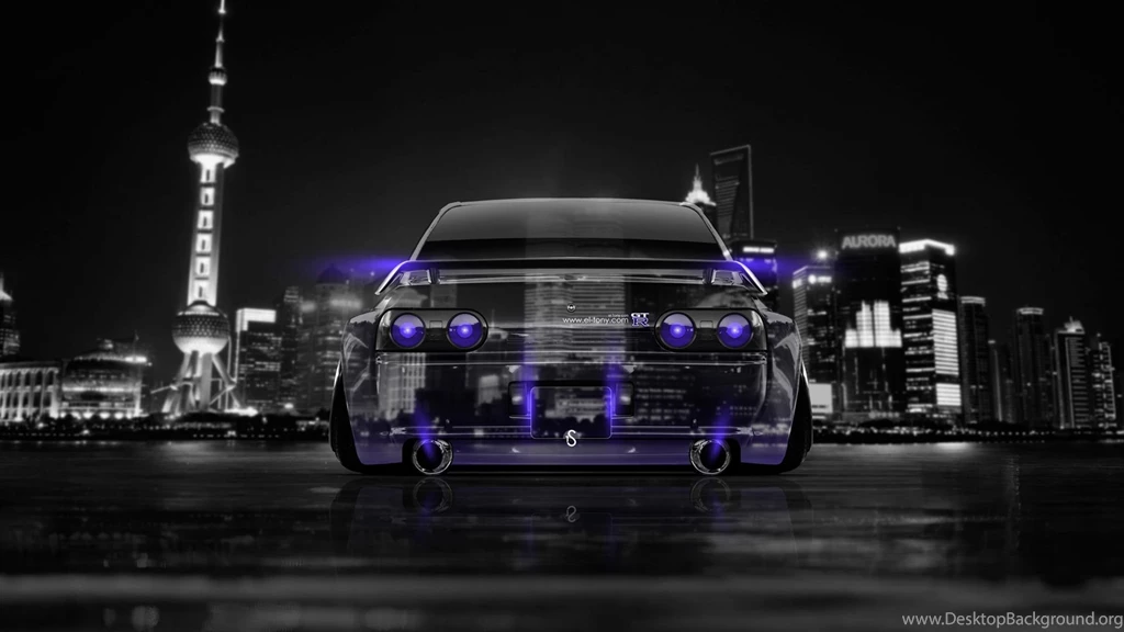 Nissan Skyline GTR R32 JDM Back Crystal City Car 2014 « El Tony