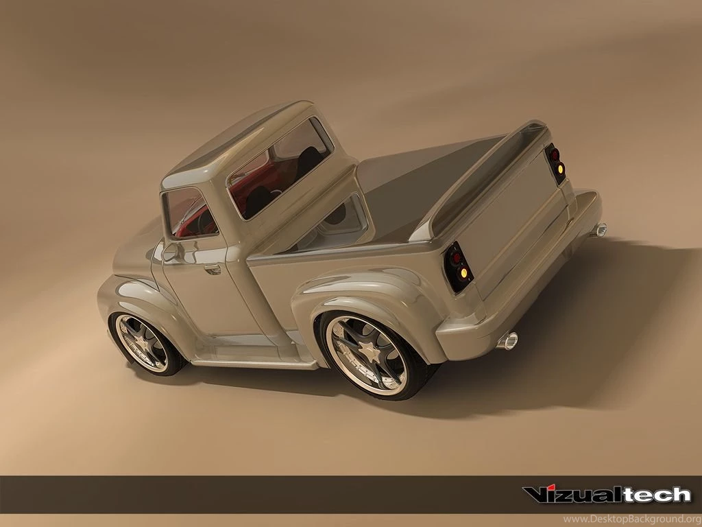 1954 Ford F 100 Design By Vizualtech   Rear Angle   Top   1024x768 ...