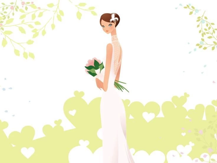 Wedding Bride Cartoon Wallpapers 005 1600×1200 Cartoon Free ...