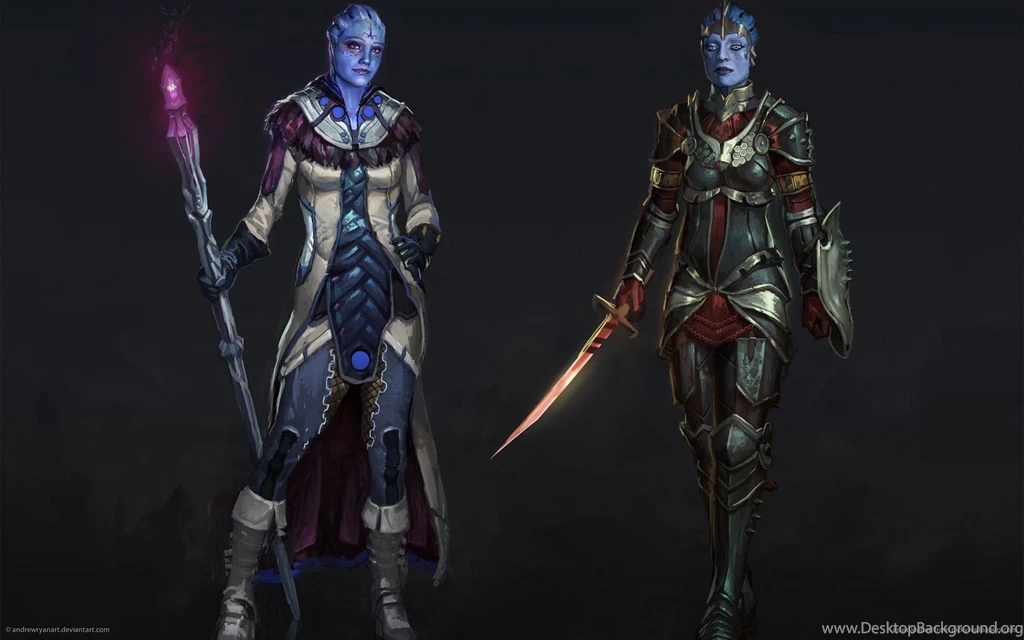 Download 1920x1200 Dragon Effect Liara And Samara Wallpapers