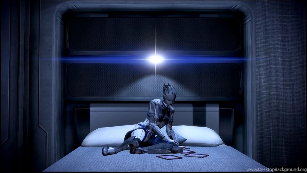 Mass Effect 3 Liara Studying Dreamscene By Droot1986 On DeviantArt