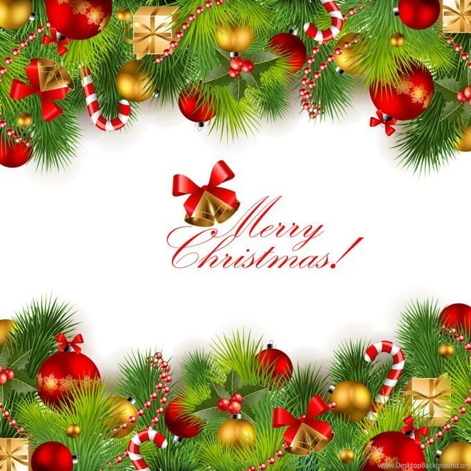 Christmas Backgrounds Border Vector (Free)
