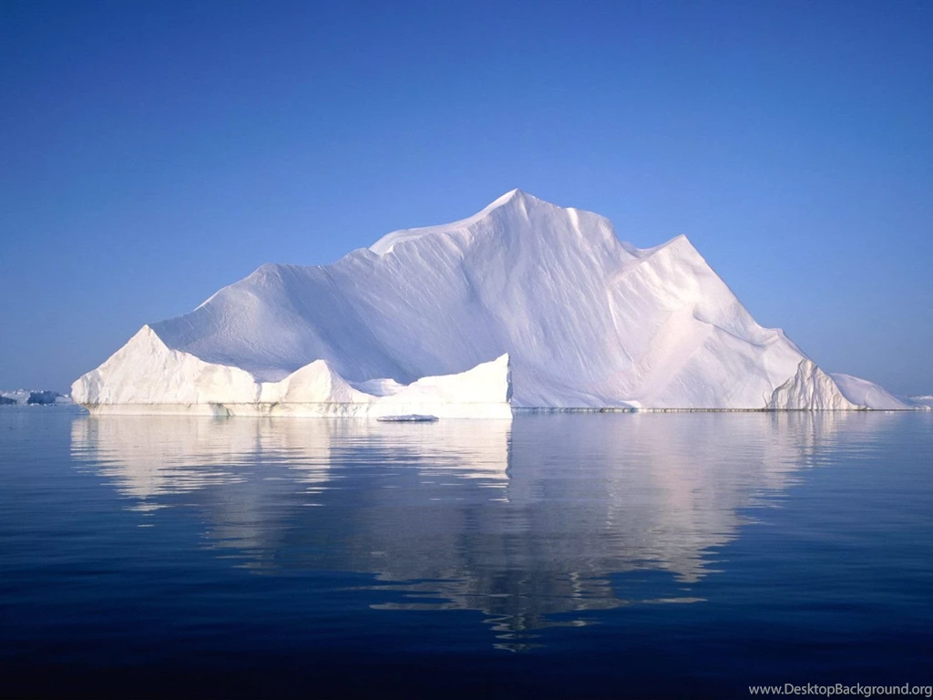 My Wallpapers Corner: Ice Mountain On The Sea Wallpapers