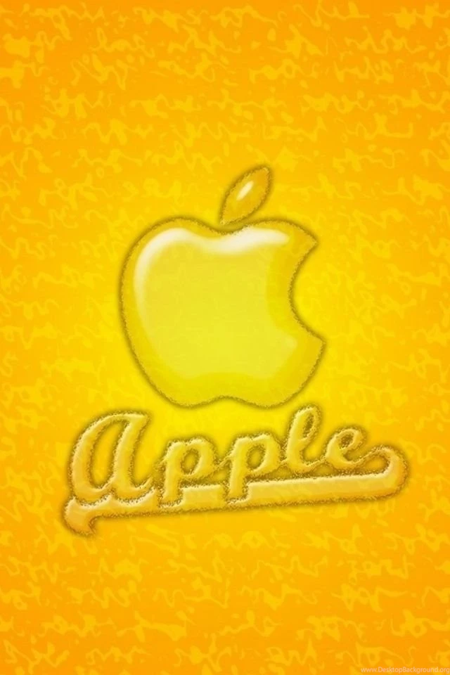 Yellow Apple Iphone 4s Wallpapers Free 640x960 Hd Apple Iphone 4 ...