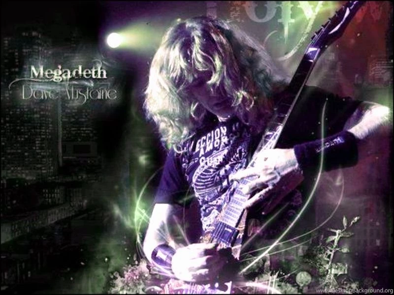 Dave Mustaine ☆ Rock Guitar Legends Wallpapers (32140450) Fanpop