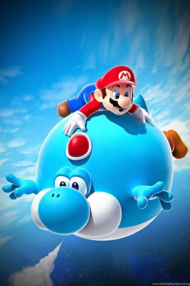 Super Mario Galaxy 2 iPhone 4 Wallpapers