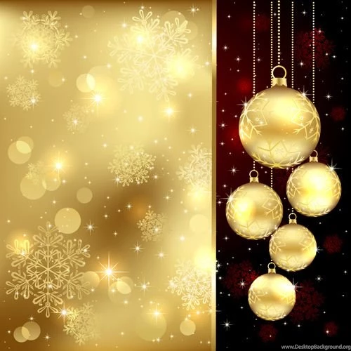 Set Of Christmas Balls Decor Backgrounds Vector 03 Vector ...
