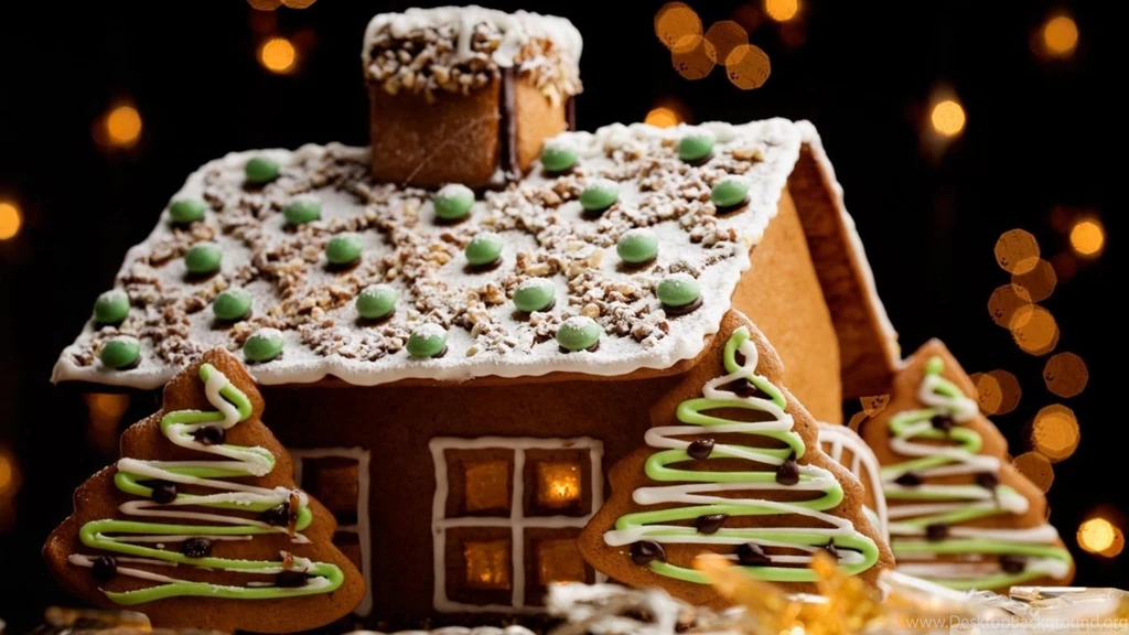 Gingerbread House HD Desktop Wallpapers : High Definition ...