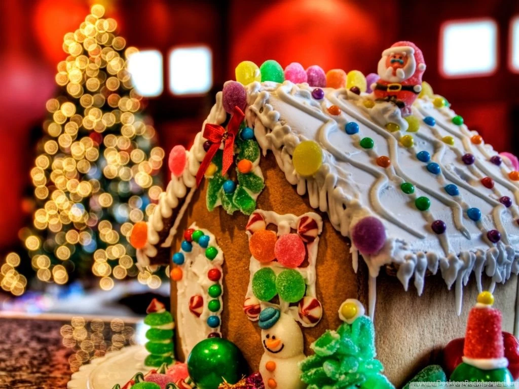 Christmas Gingerbread HD Desktop Wallpapers : Widescreen : High ...