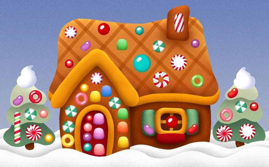 Crafty Friends: Christmas Gingerbread House