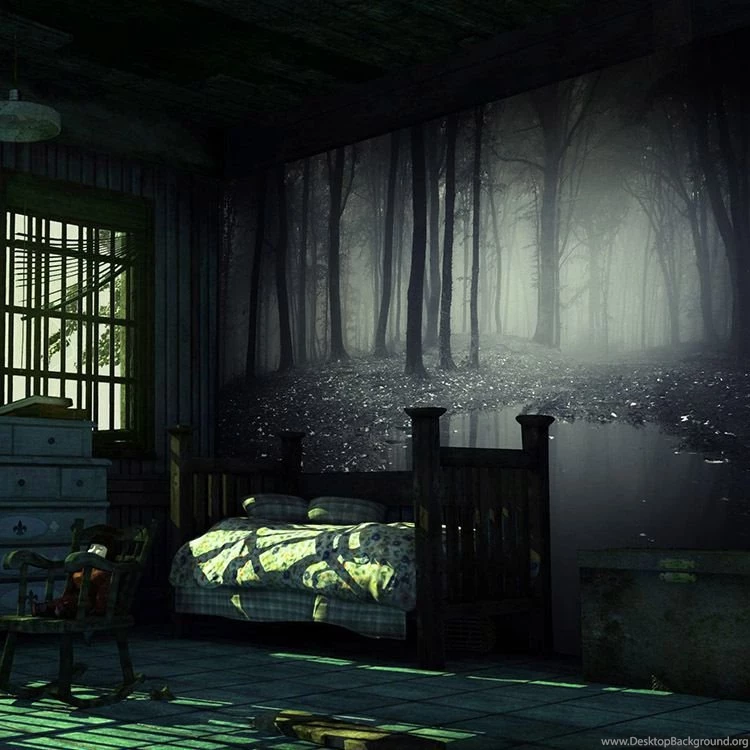 Mysterious Terror Black Forest Mural Personalization Chamber Of ...