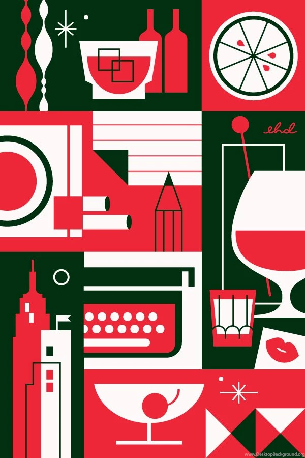 Mad Men Inspired Phone Wallpaper//Eight Hour Day » Blog ...