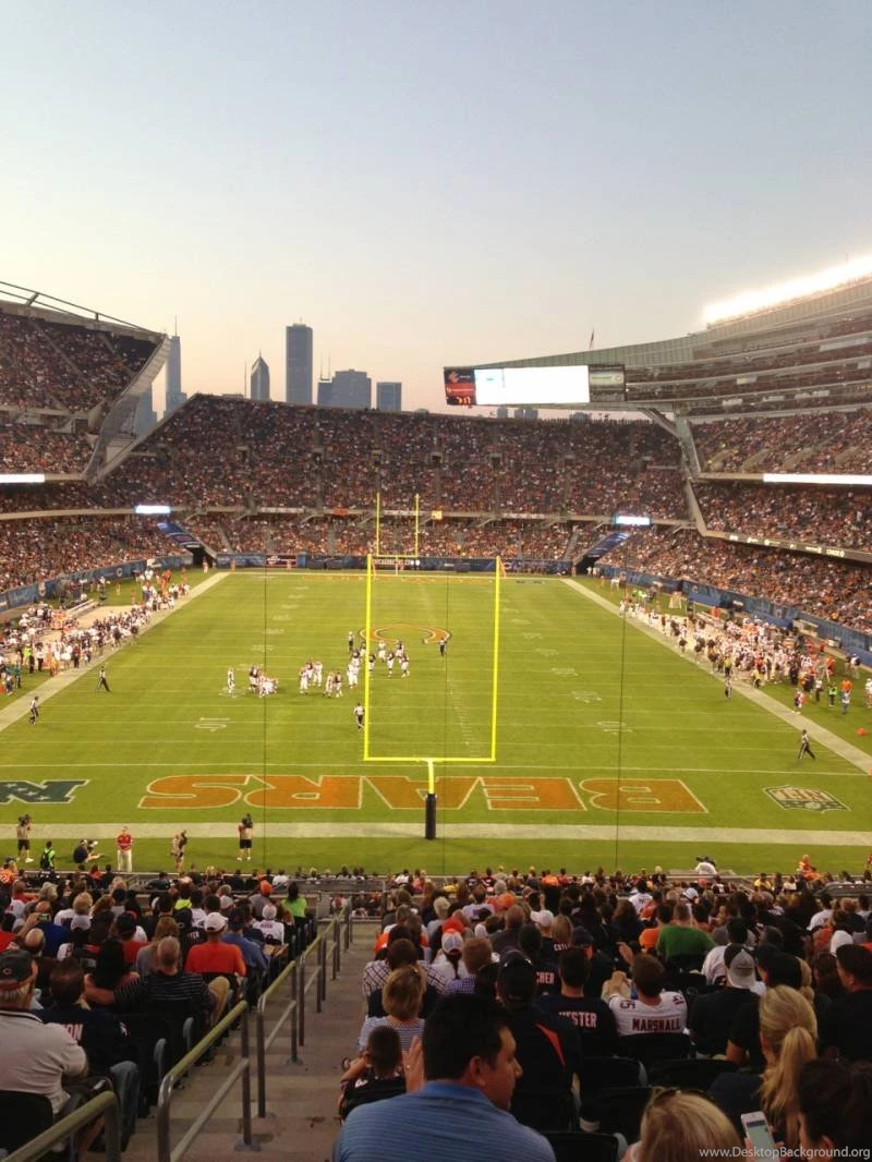 Soldier Field Section 222 Row 2 Seat 11 Chicago Bears Vs ...