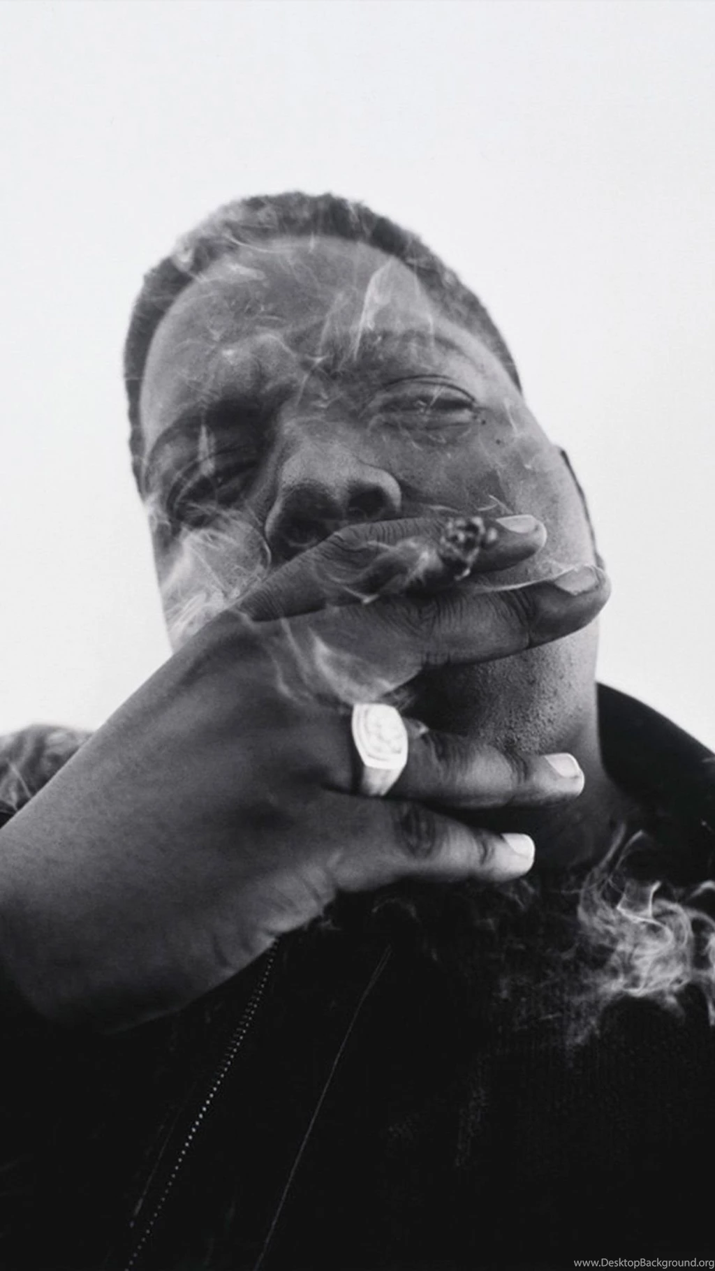 Notorious BIG Smoking Galaxy S5 Wallpapers (1080x1920)