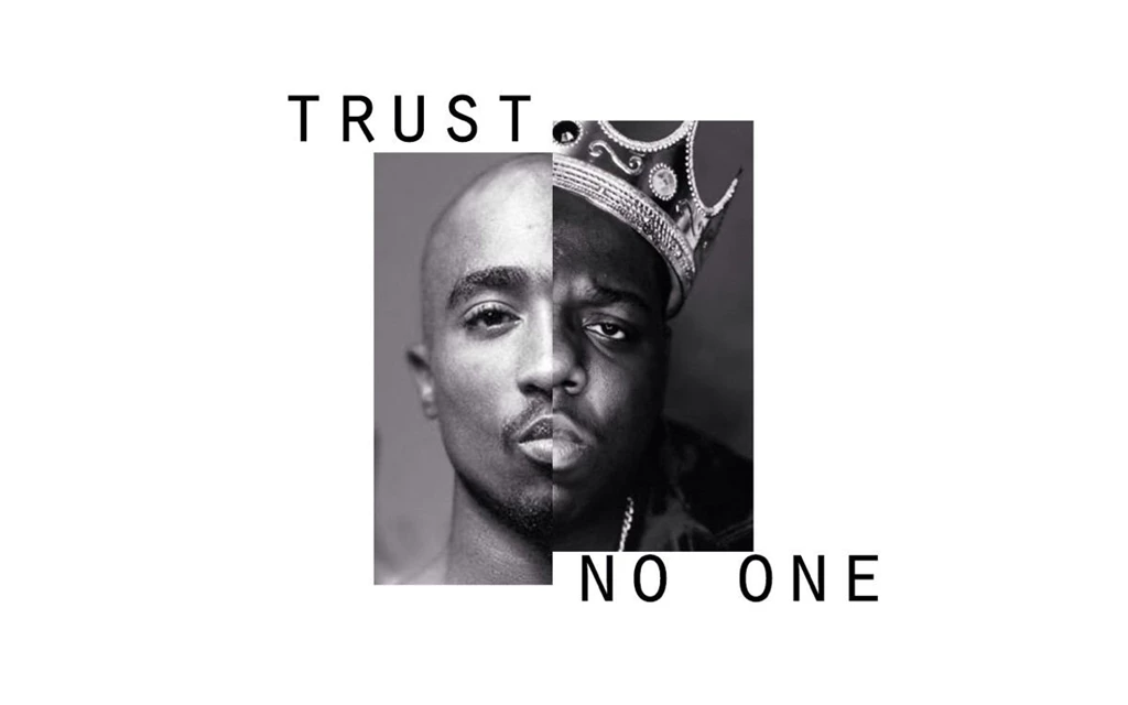 Tupac And Biggie I Made For My MacBook. (1280x800) : Wallpapers