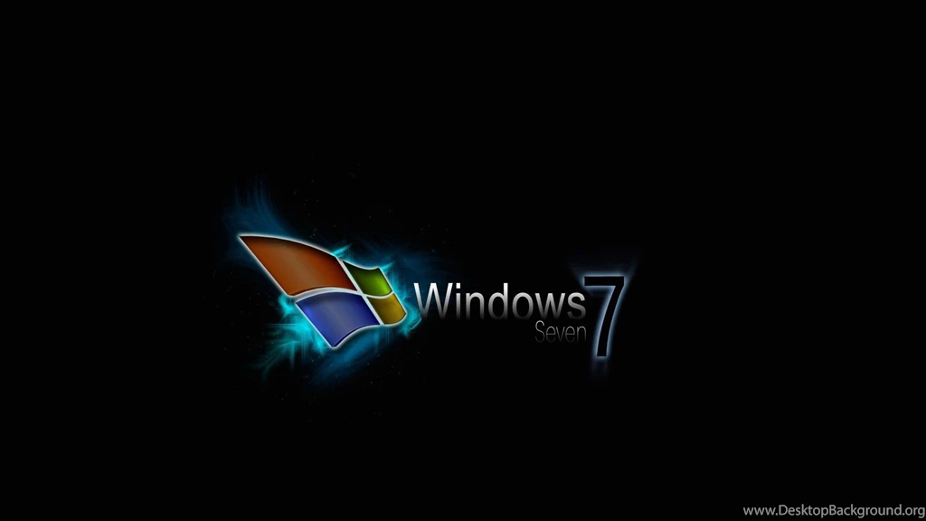 Windows 7 On Blue Lines Wallpapers 26966