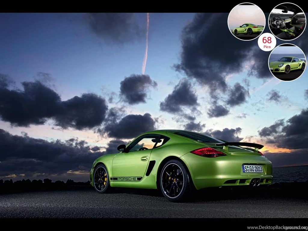 2011 Porsche Cayman R   Rear