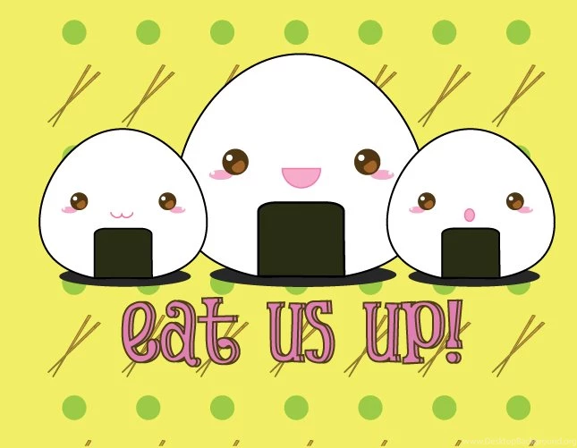 Onigiri Family: Eat Us Up By Pochina On DeviantArt