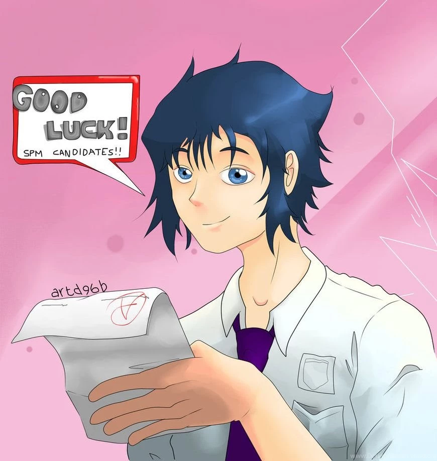 GoodLuck To SPM Candidates ! By Artdeeb96 On DeviantArt