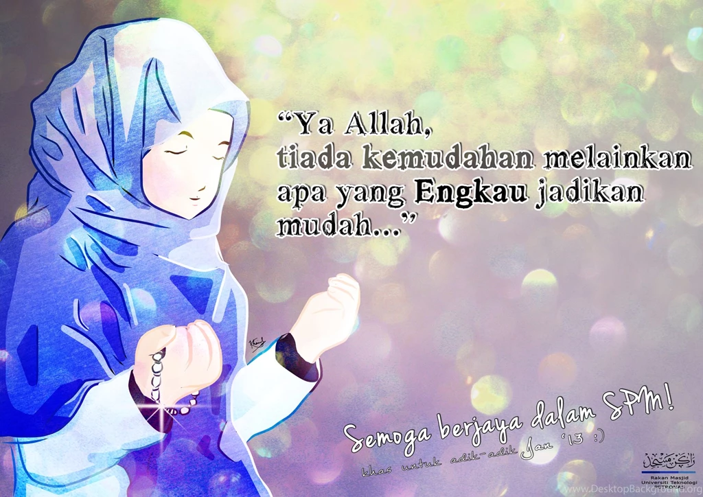 Muslimah Making Doa For SPM Results By SirImran On DeviantArt