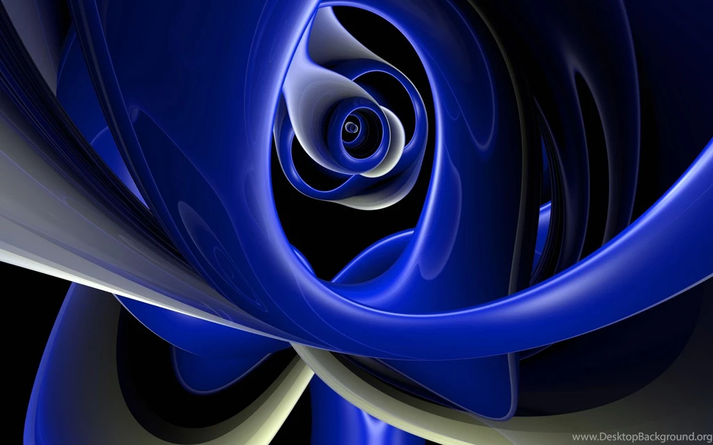 Impressive Abstract Blue 3D Wallpapers