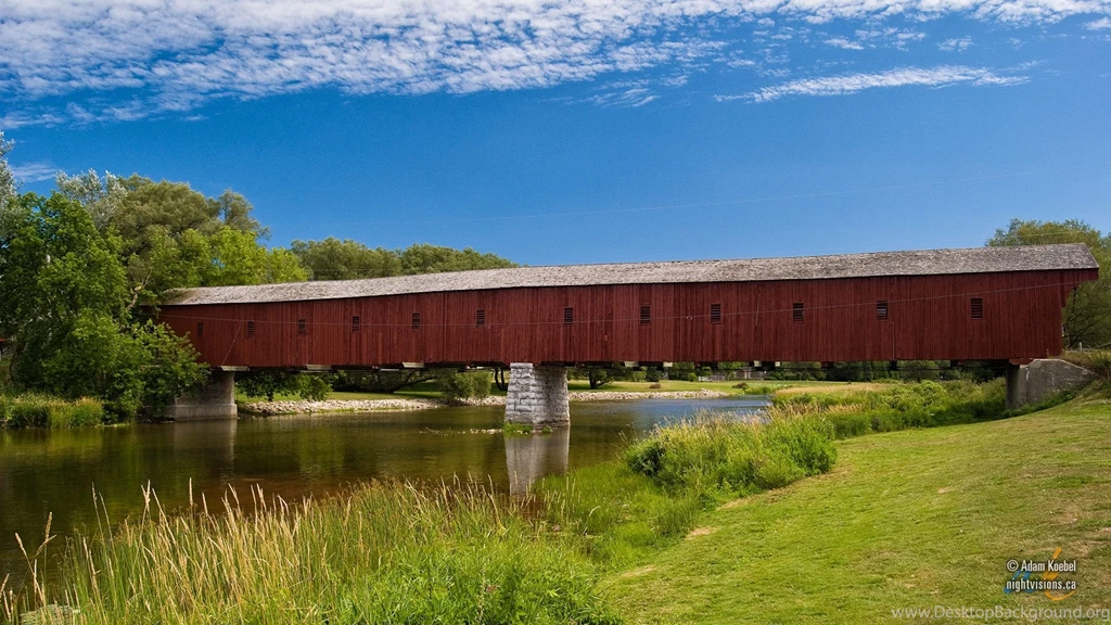 Covered Bridge   Night Visions