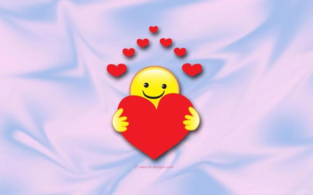 SMILEY LUV WALLPAPER   (