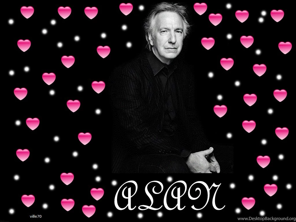 Alan Luv Hearts Alan Rickman Wallpapers (20143043) Fanpop