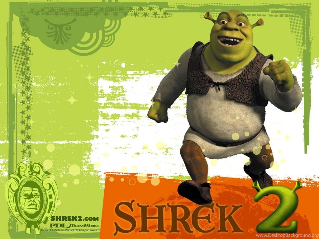 Wallpapers Green, Shrek, Shrek 2, Shrek 2 (film).