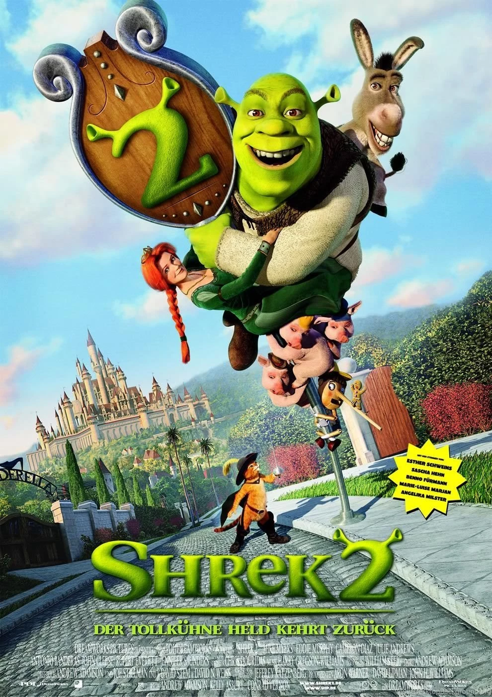 Shrek/Shrek 2 4 High Definition : Widescreen Wallpapers