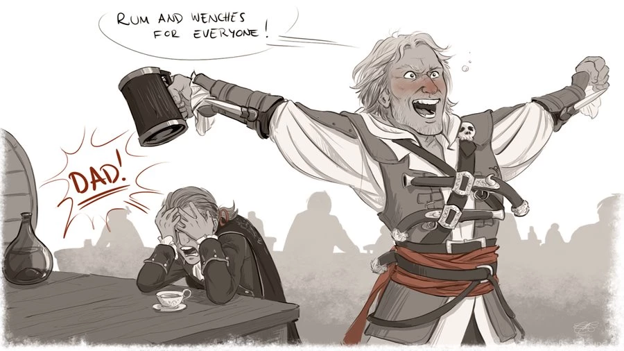 AC4: Dad Pls By Graffitihead On DeviantArt