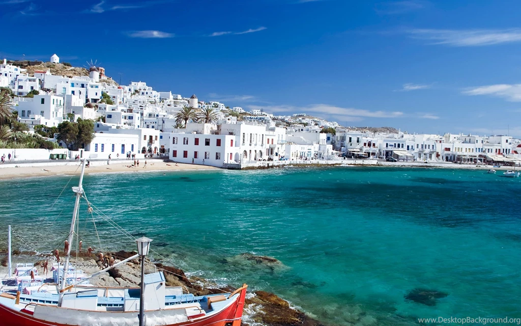 Mykonos Town 2880 X 1800 Retina Display Wallpapers