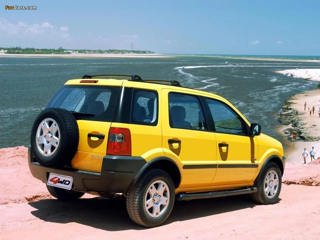 Wallpapers Of Ford EcoSport 4WD 2004–07 (1024x768)