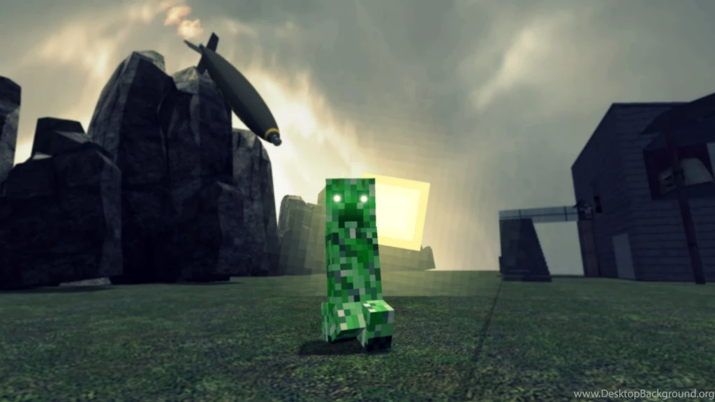 Wallpapers Minecraft Zombie La Beaut De Hd Page Fr 2560x1440 ...