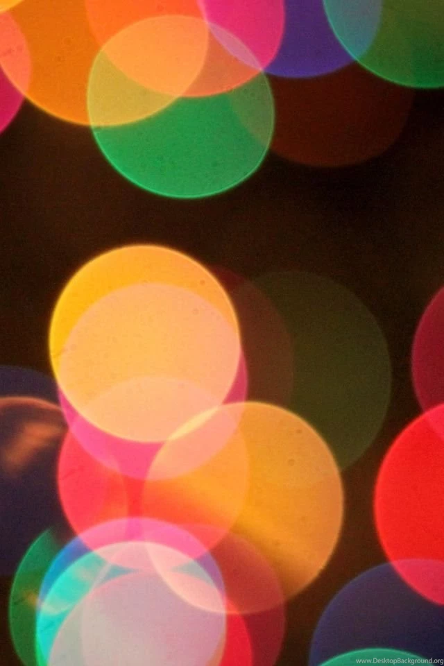 The First Bokeh Of Christmas iPhone 4s Wallpapers Download