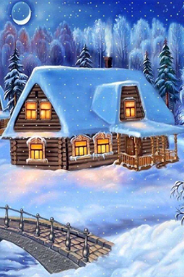 640x960 Home Christmas Iphone 4 Wallpapers