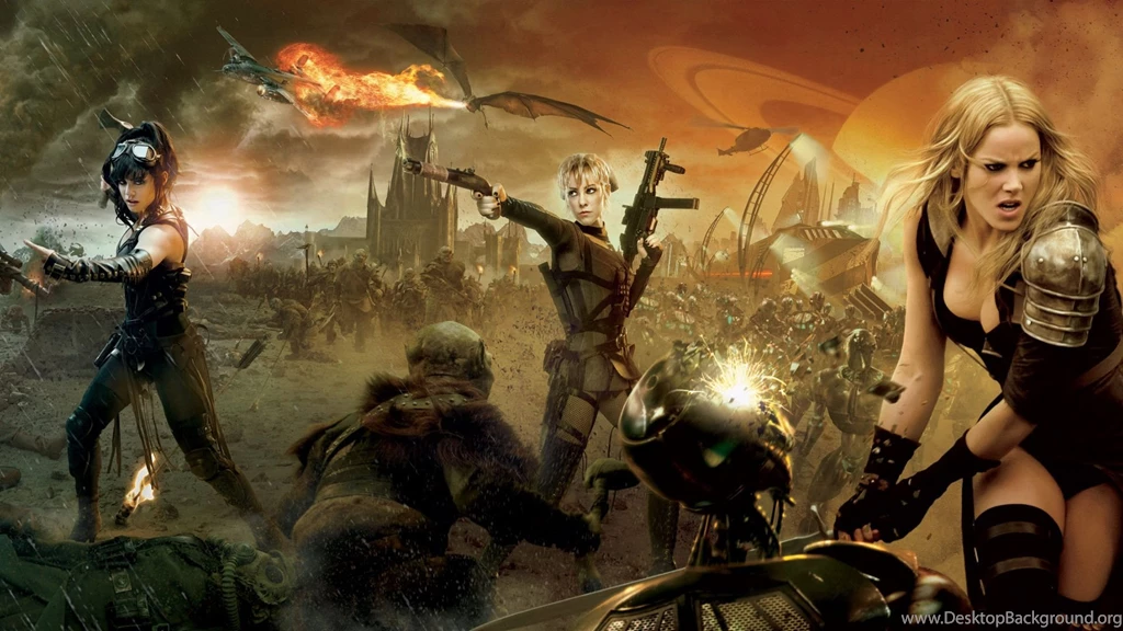 Blondie Rocket SweetPea In Sucker Punch Wallpapers