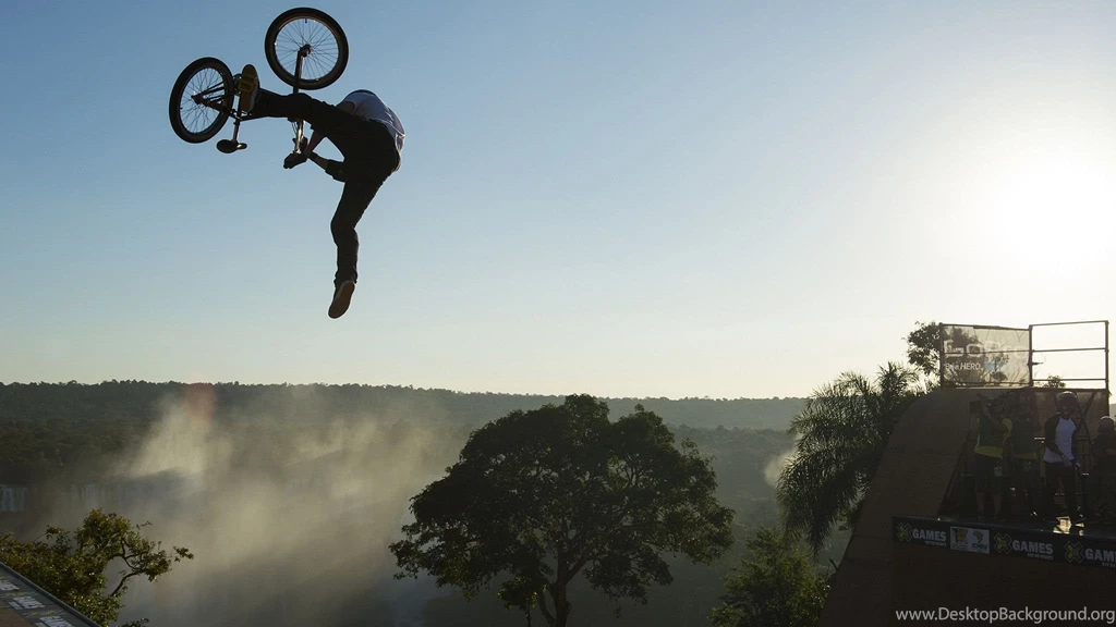 Flying BMX Freestyle Wallpapers Wide