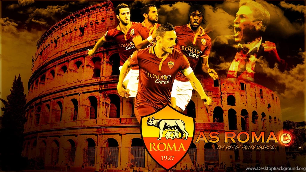 AS Roma   The Rise Of Fallen Warriors (Wallpaper) By RakaGFX On ...