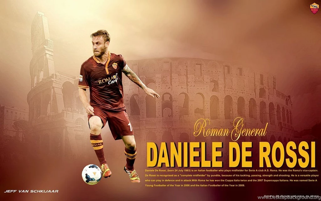 De Rossi As Roma Free Hd Wallpapers 2015