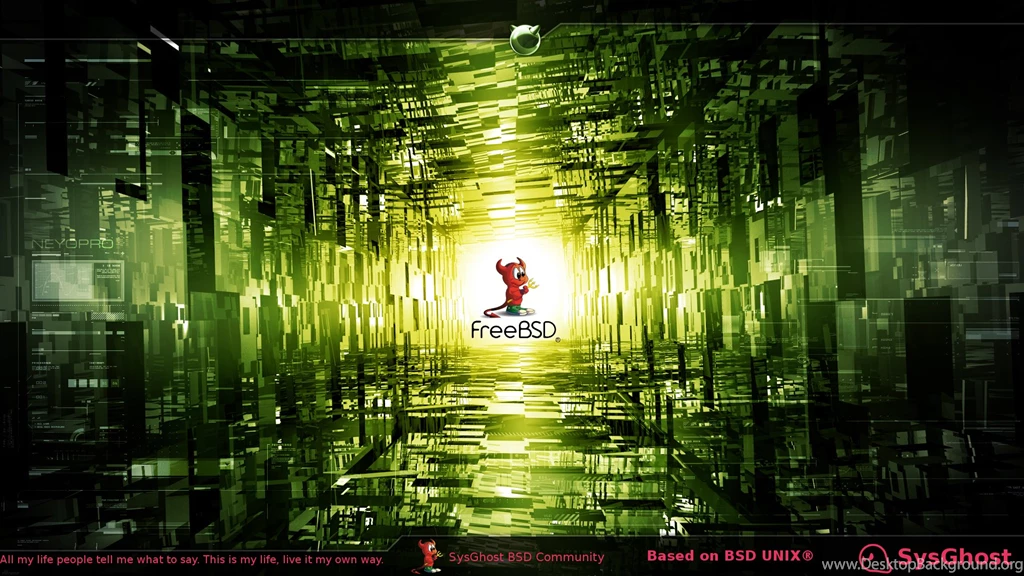 SysGhost Abstract FreeBSD Wallpapers By Ipodpunker On DeviantArt
