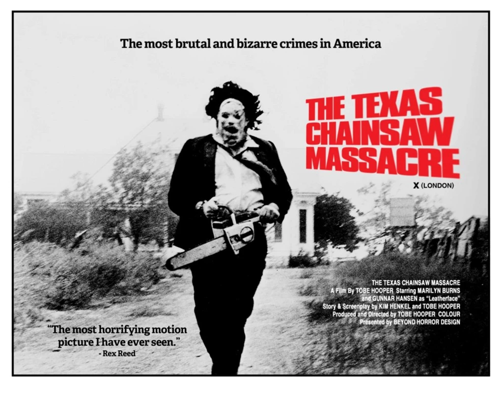 BEYOND HORROR DESIGN: TEXAS CHAINSAW MASSACRE, THE (Tobe Hooper 1974)
