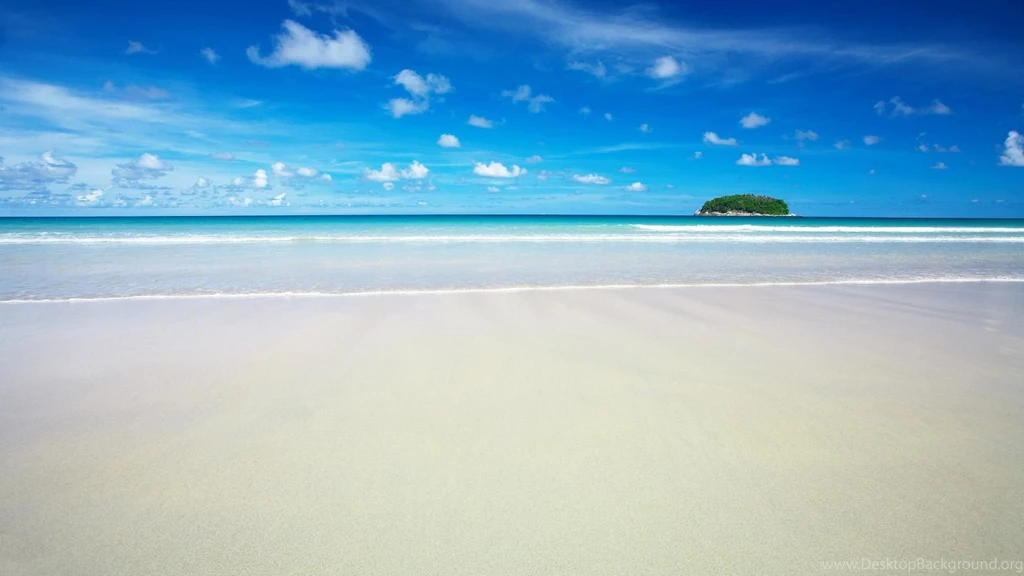 Blue Ocean Landscapes Nature Beach Paradise Islands Landscape ...