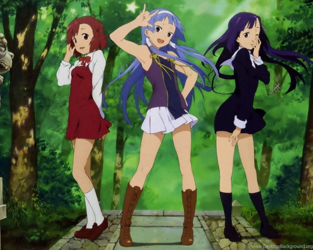 Wallpapers Kannagi: Crazy Shrine Maidens Anime Image