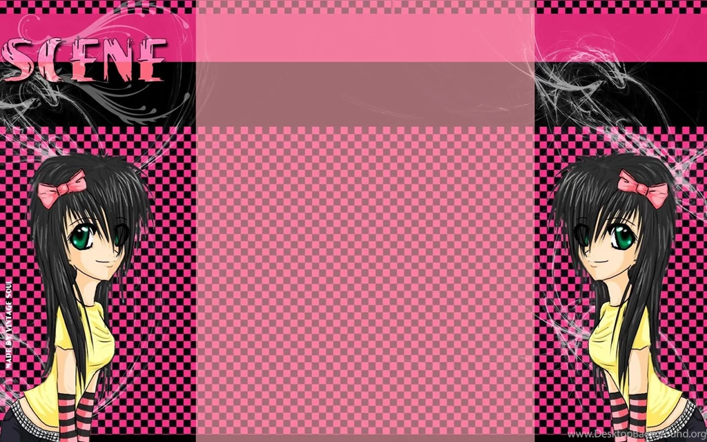 Scene Girl Twitter Backgrounds, Scene Girl Twitter Themes