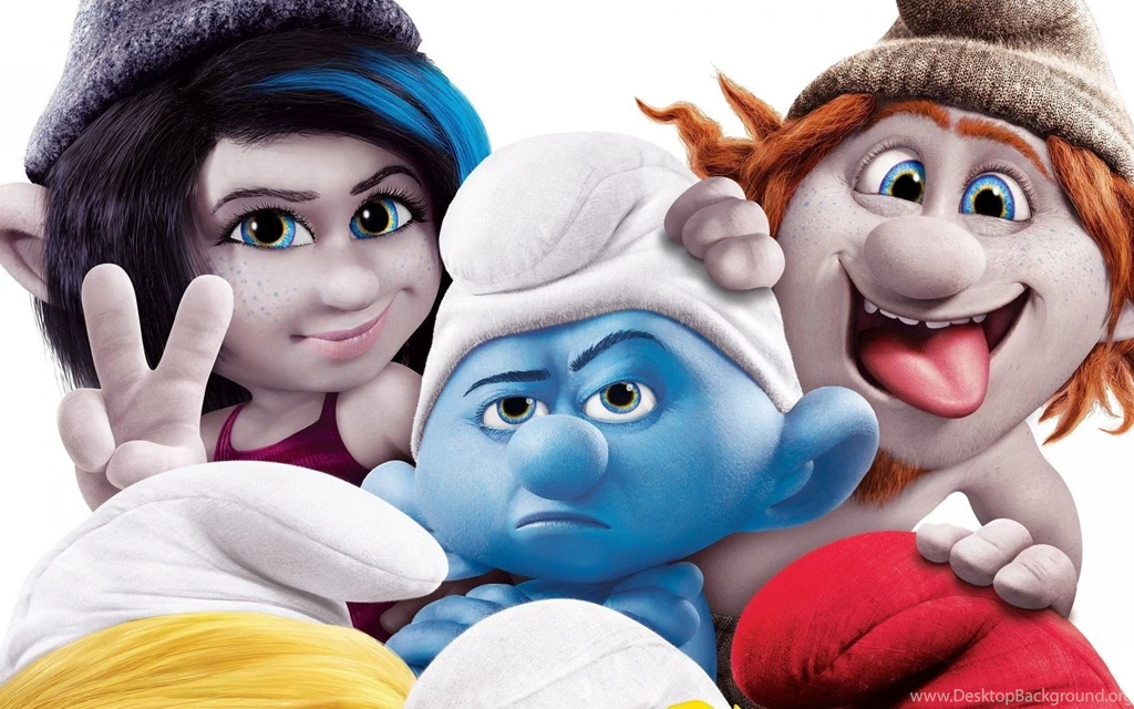 The smurfs 2 cartoon   Magic4Walls.com