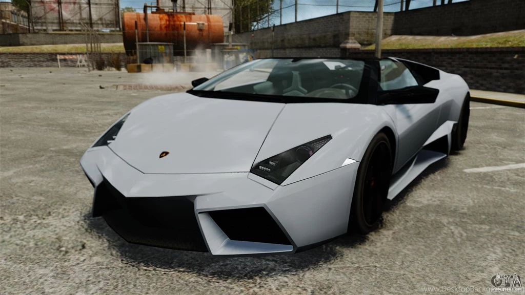 Download Great Lamborghini Reventon Roadster Back View Free Photo ...