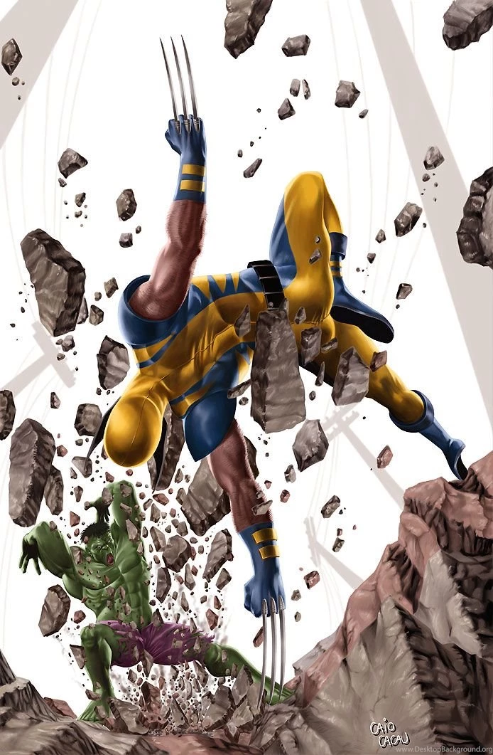 Hulk Vs. Wolverine And Thor By Mike Hill On DeviantArt