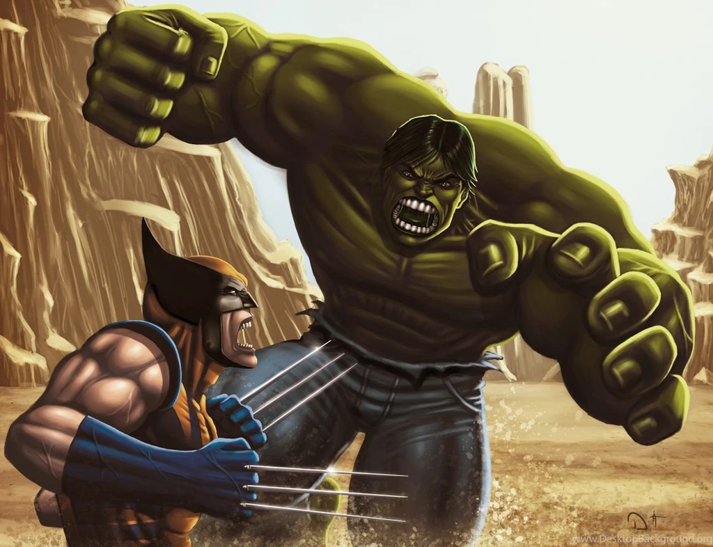 Hulk Vs Wolverine By DAVID OCAMPO On DeviantArt
